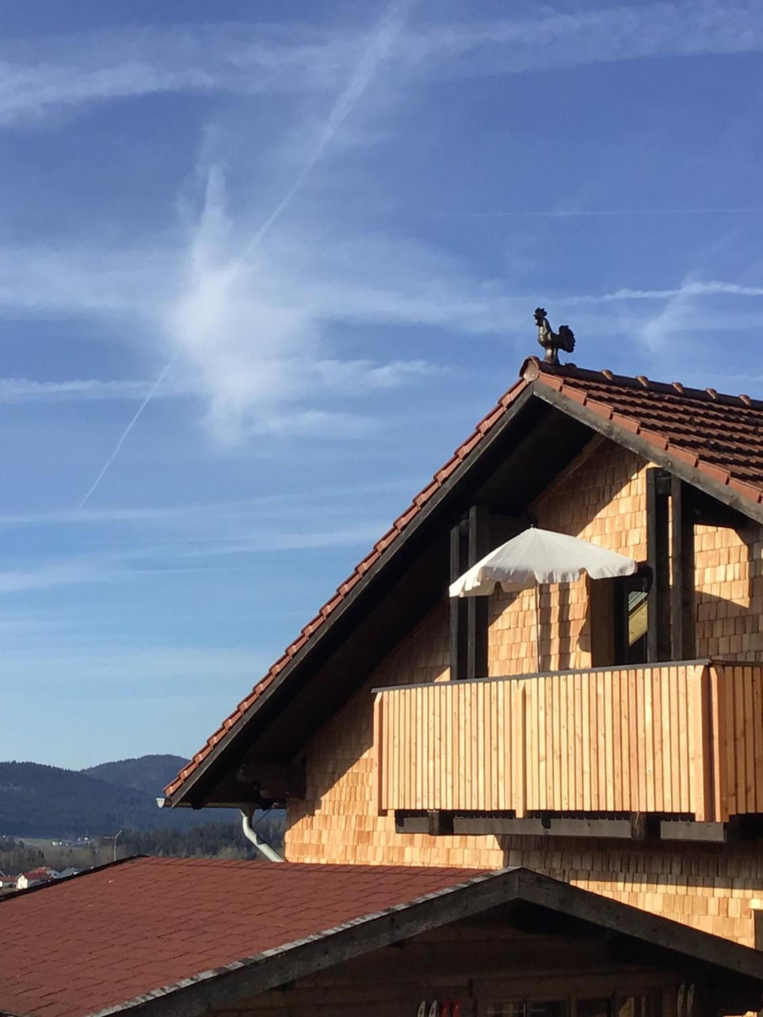 Ferienwohnung Dorfblick Lindberg Exterior foto